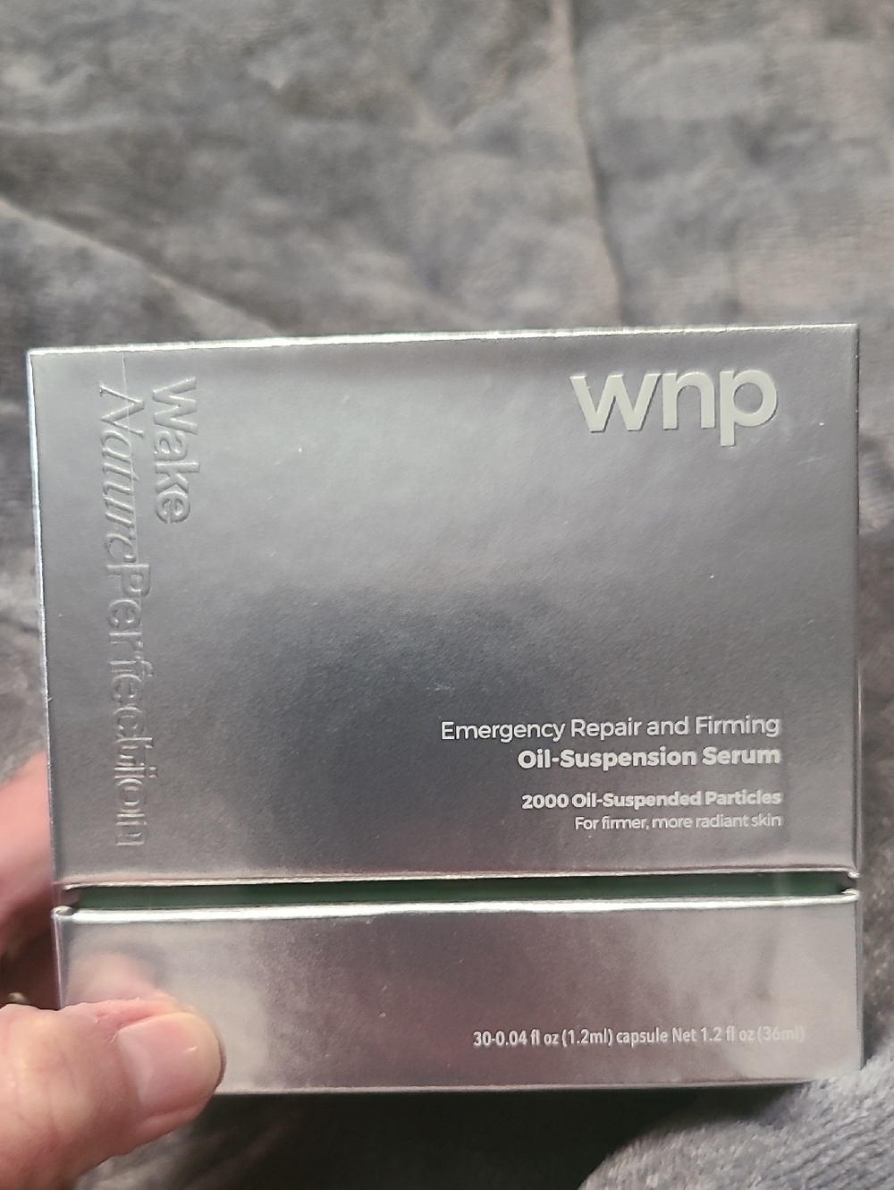WNP Oil-Suspension Serum - Silver Emergency Repair & Firming